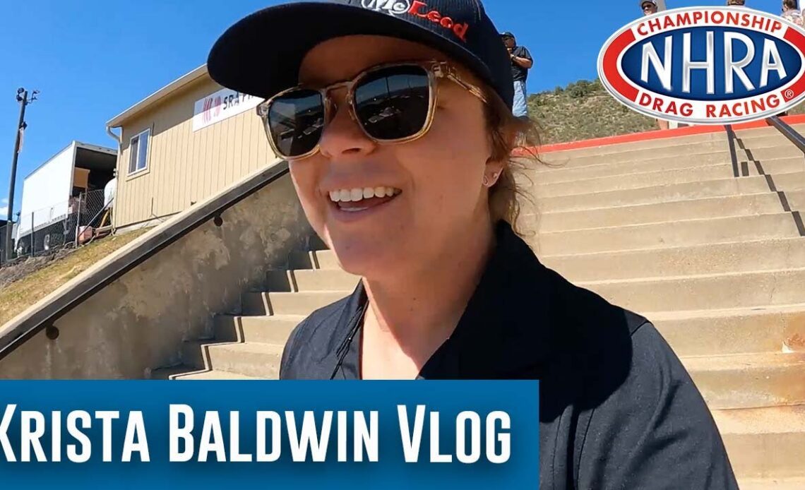 A day in the life of a Funny Car Crew Chief with Krista Baldwin