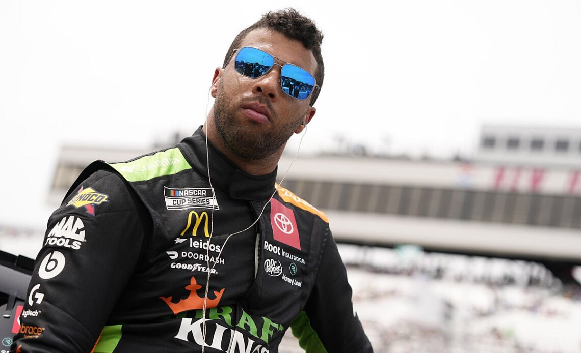 A "proud" Bubba Wallace takes third in strong showing at NHMS