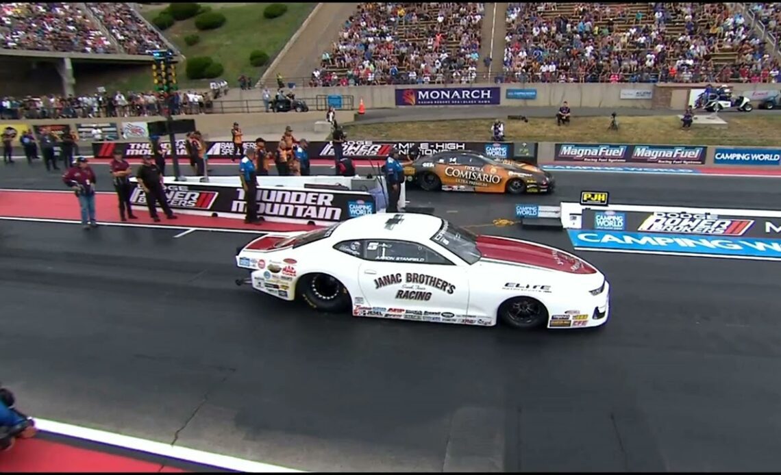 Aaron Stanfield, Camrie Caruso, Pro Stock, Rnd 2 Qualifying, Dodge Power Brokers, Mile-High National
