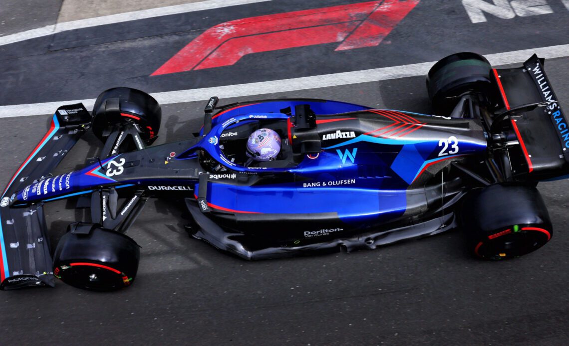 Alex Albon targeting Q2 in heavily revised Williams FW44 at the British Grand Prix