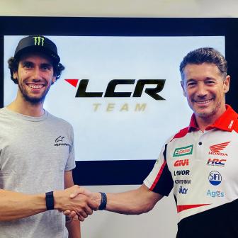 Alex Rins, LCR Honda Castrol Team and HRC sign new contract