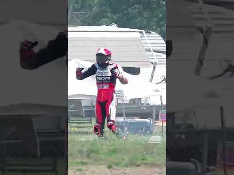 Almost HIT By #Racing #Motorcycle: Jake Gagne at Brainerd #shorts