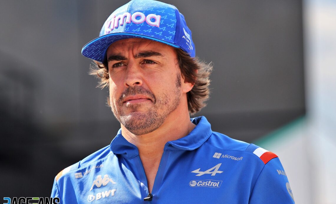 Fernando Alonso, Alpine, Hungaroring, 2022