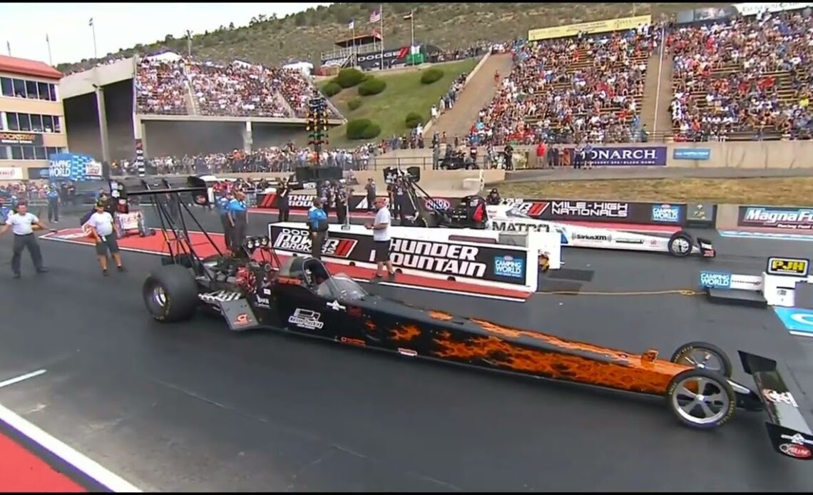 Antron Brown, Terry Totten, Top Fuel Dragster Qualifying Rnd 3, Dodge Power Brokers, Mile-High Nat