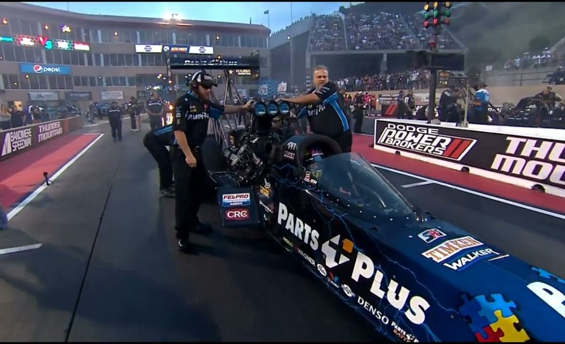 Clay Millican, Austin Prock, Top Fuel Dragster, Rnd 2 Qualifying, Dodge Power Brokers, Mile-High Nat