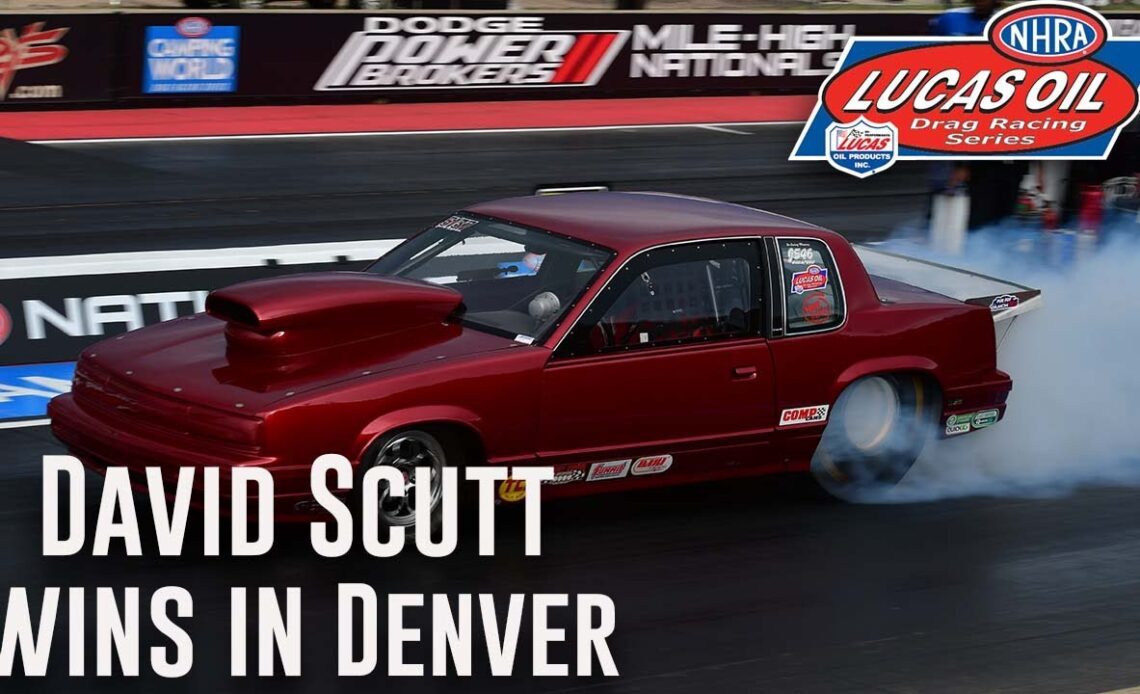 Dave Scutt wins Top Sportsman at the Dodge Power Brokers NHRA Mile-High Nationals