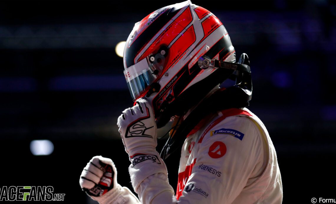 Dennis takes lights-to-flag victory in collision-heavy first London EPrix · RaceFans