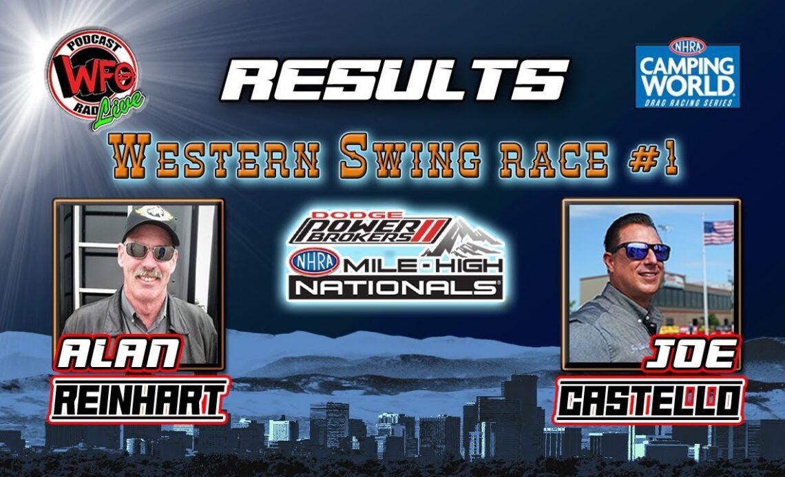 Dodge Powerbrokers Mile-High Nationals results with Alan Reinhart and Joe Castello