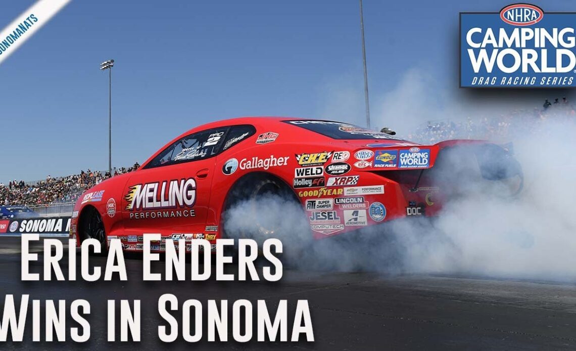 Erica Enders stretches points lead with win in Sonoma