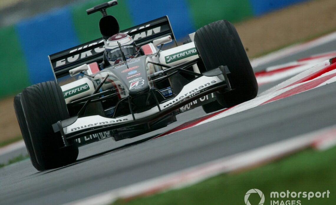 Jos Verstappen, Minardi Cosworth PS03
