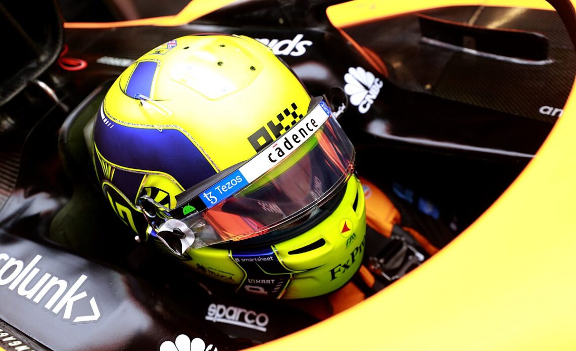 F1 to trial 'pedal cam' on Norris's car in Silverstone FP1