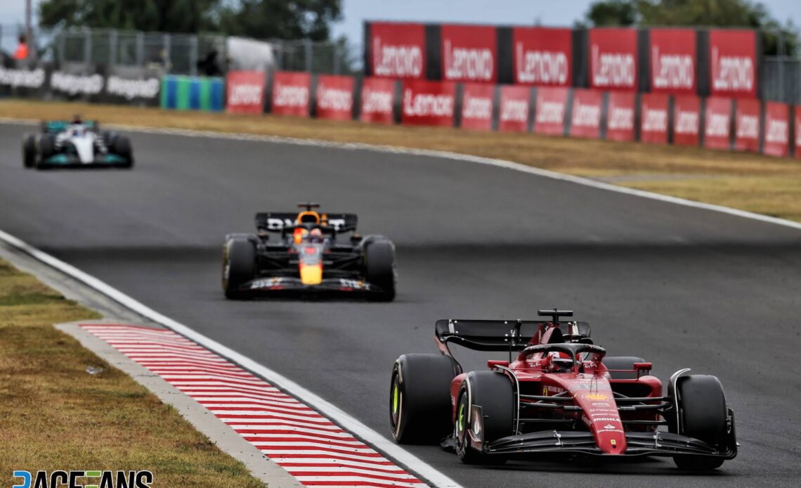 Charles Leclerc, Ferrari, Hungaroring, 2022