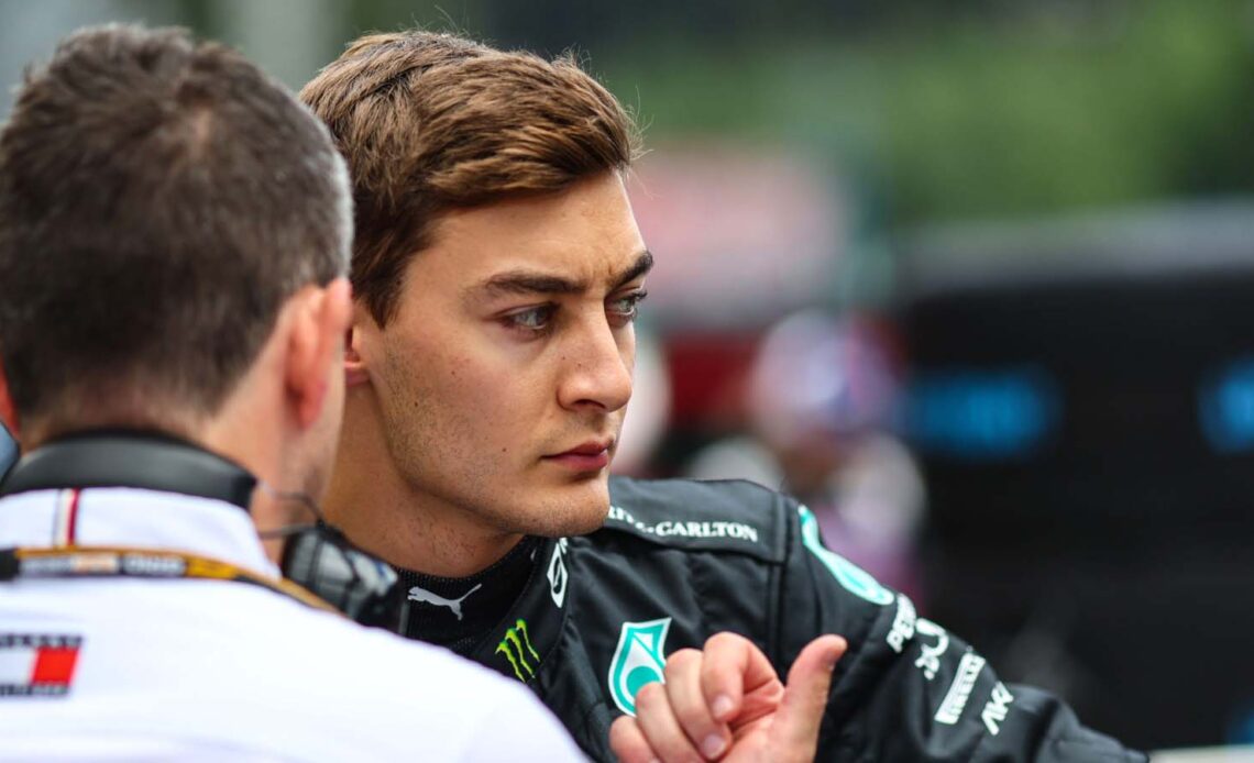 George Russell bemoans 'missed opportunity' after Perez damage