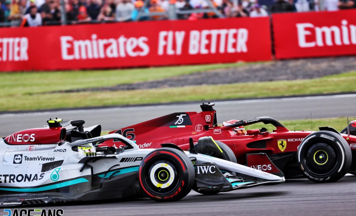 Hamilton told Leclerc 'I didn't want to clip you and send you off' after Copse scrap · RaceFans