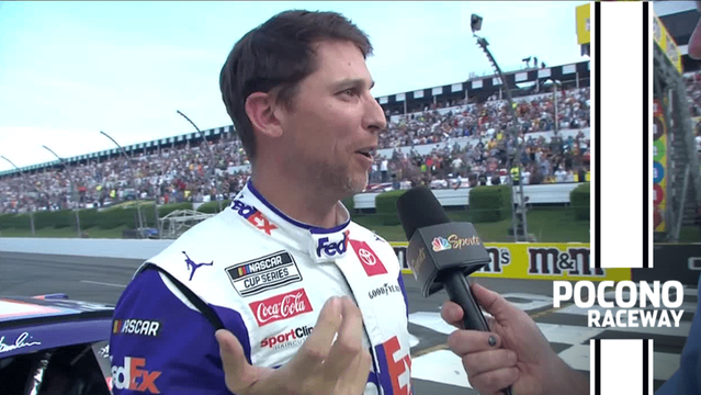 Hamlin doubles down after contact with Chastain