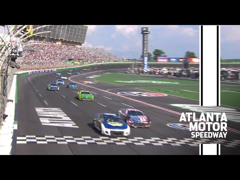 Hometown boy: Chase Elliott wins thrilling race at Atlanta | NASCAR