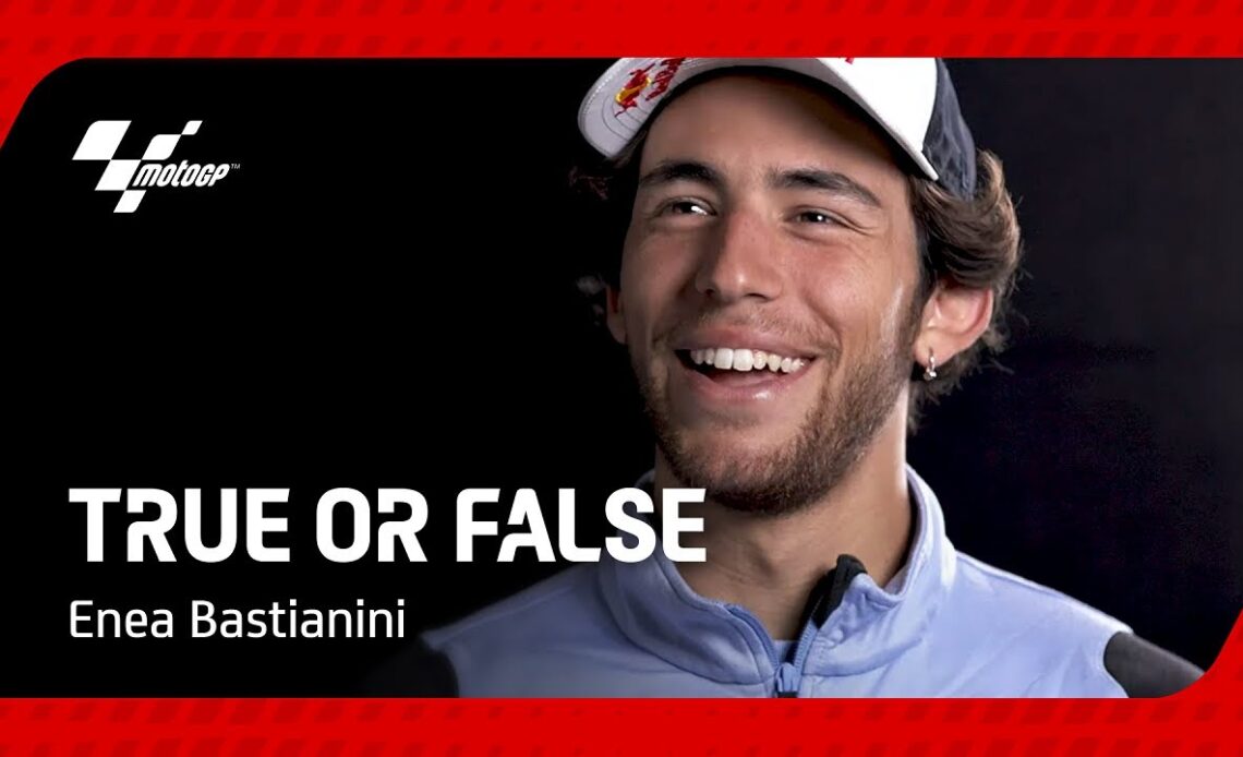 How much do #MotoGP riders know about themselves? | Enea Bastianini