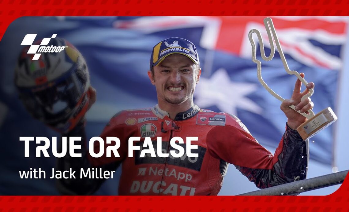 How much do MotoGP™ riders know about themselves? | Jack Miller