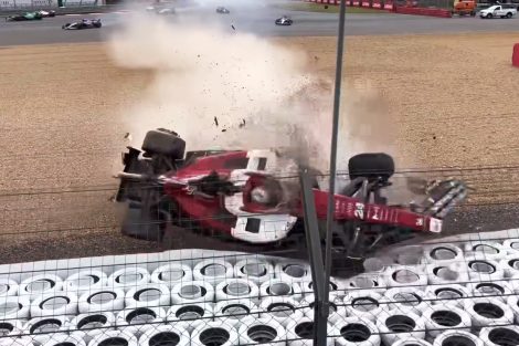How one spectator saw huge British GP crash · RaceFans