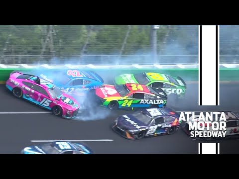 Huge wreck collects Tyler Reddick, William Byron | NASCAR