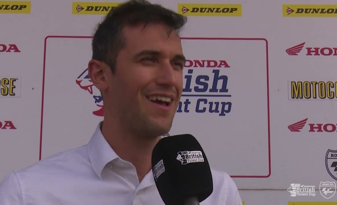 Interview Alex Baldolini Race 2 | Round 5 Brands Hatch | 2022 Honda British Talent Cup