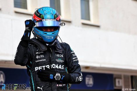 George Russell, Mercedes, Hungaroring, 2022