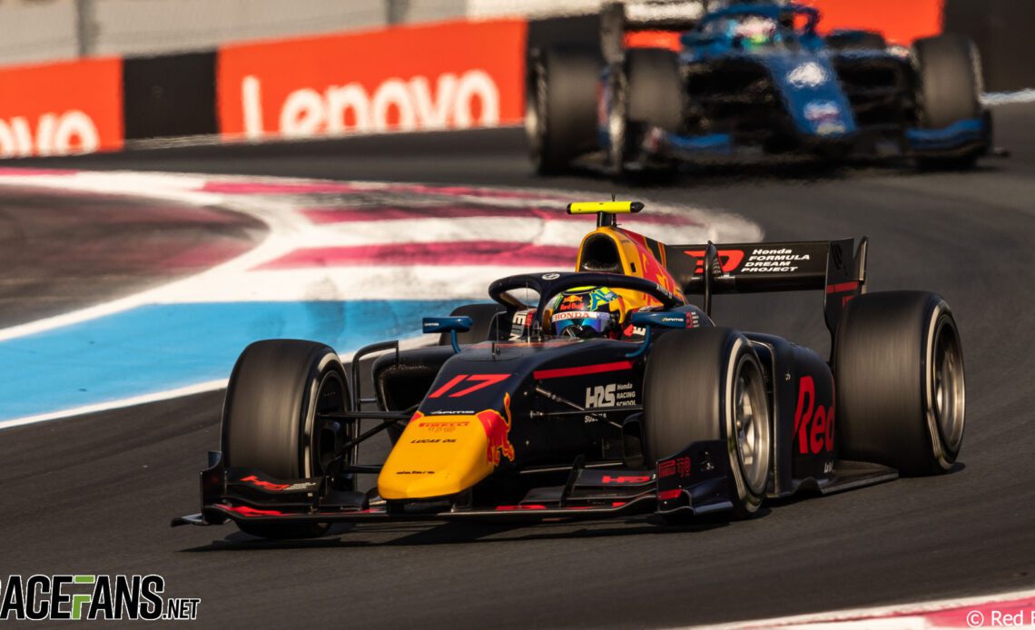 Iwasa takes a dominant home win for Dams in Le Castellet F2 feature race · RaceFans