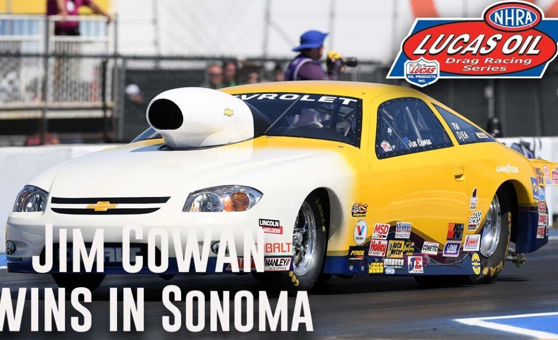 Jim Cowen wins Comp Eliminator at the DENSO NHRA Sonoma Nationals