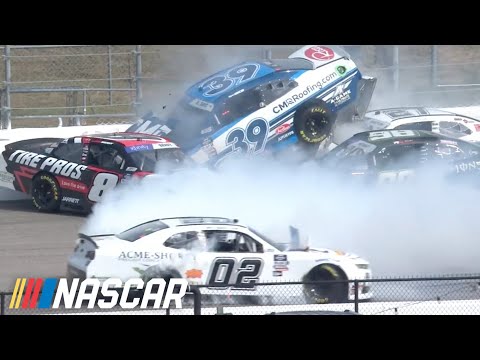 Josh Berry gets loose, triggers massive wreck at New Hampshire