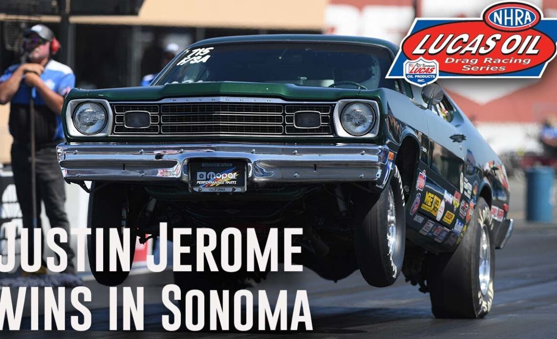 Justin Jerome wins Stock at the DENSO NHRA Sonoma Nationals