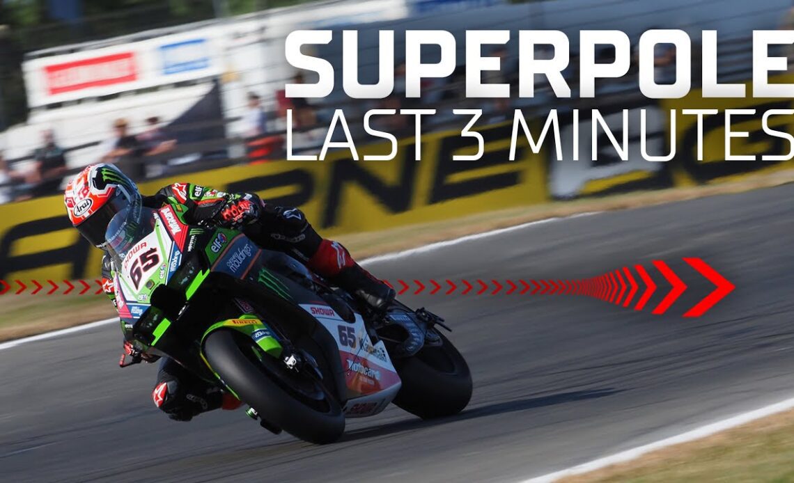 LAST 3 MINUTES from SUPERPOLE at Donington Park | #GBRWorldSBK