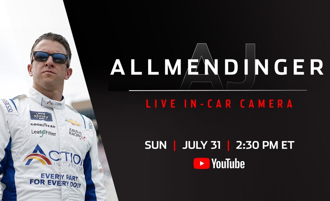 LIVE: AJ Allmendinger's Indy Road Course in-car camera presented by Sunoco