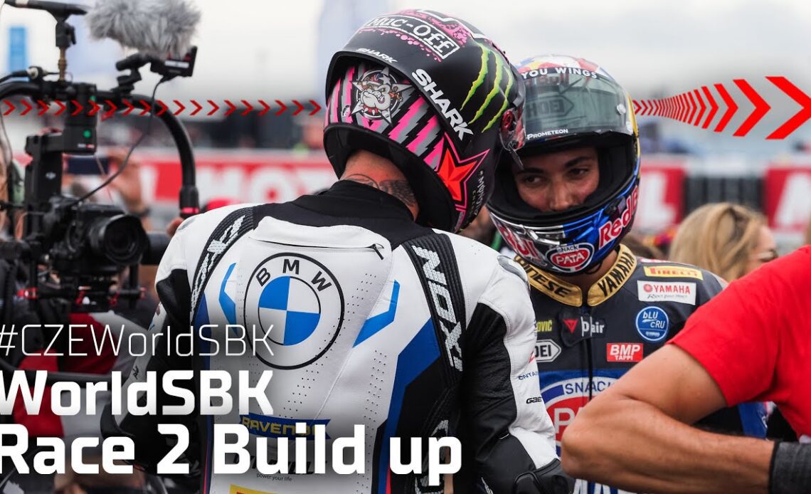 LIVE 📡 #CZEWorldSBK Race 2 build up!
