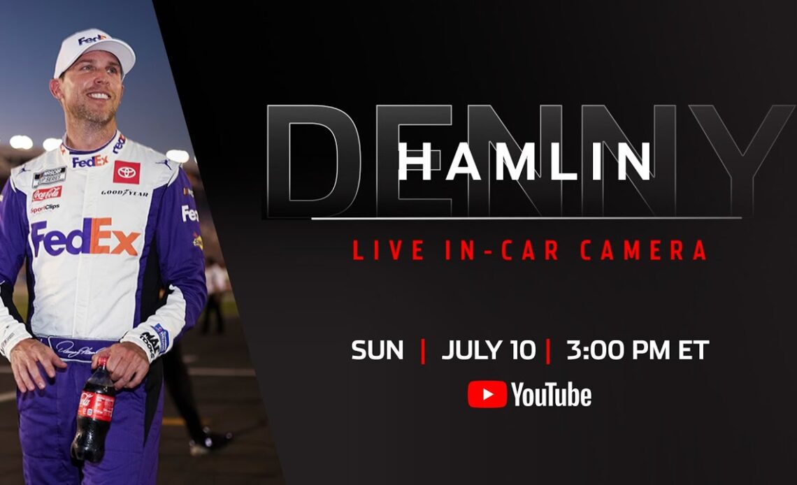 LIVE: Denny Hamlin's Atlanta In-Car Camera presented by Coca-Cola