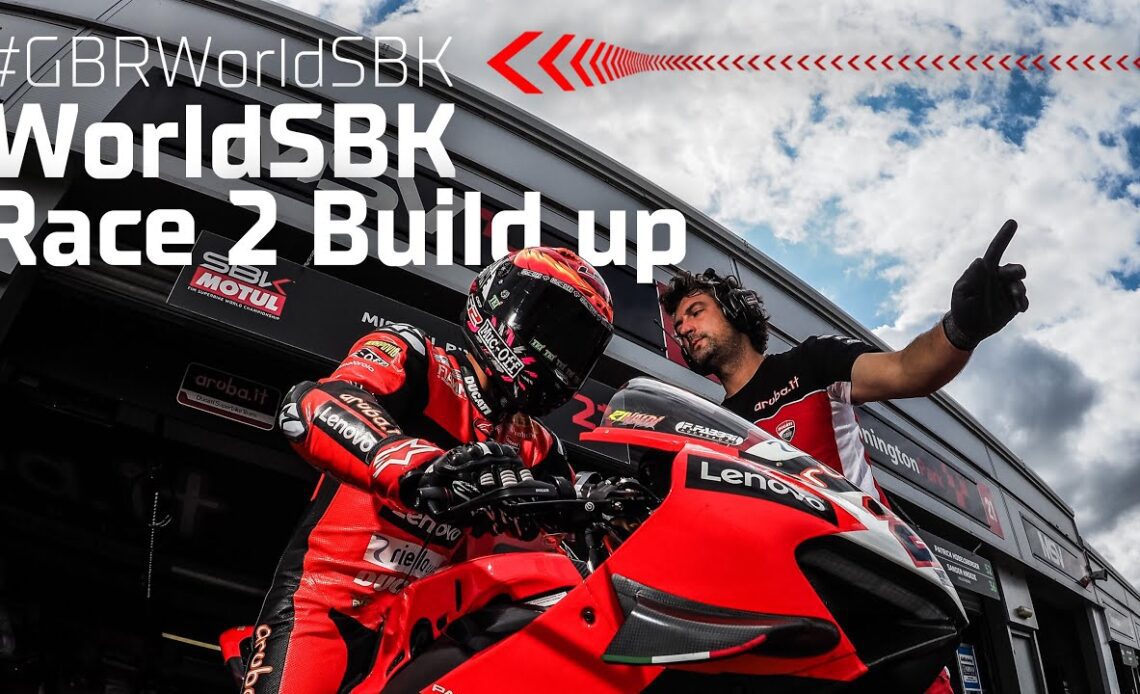 LIVE 📡 #GBRWorldSBK Race 2 build up!