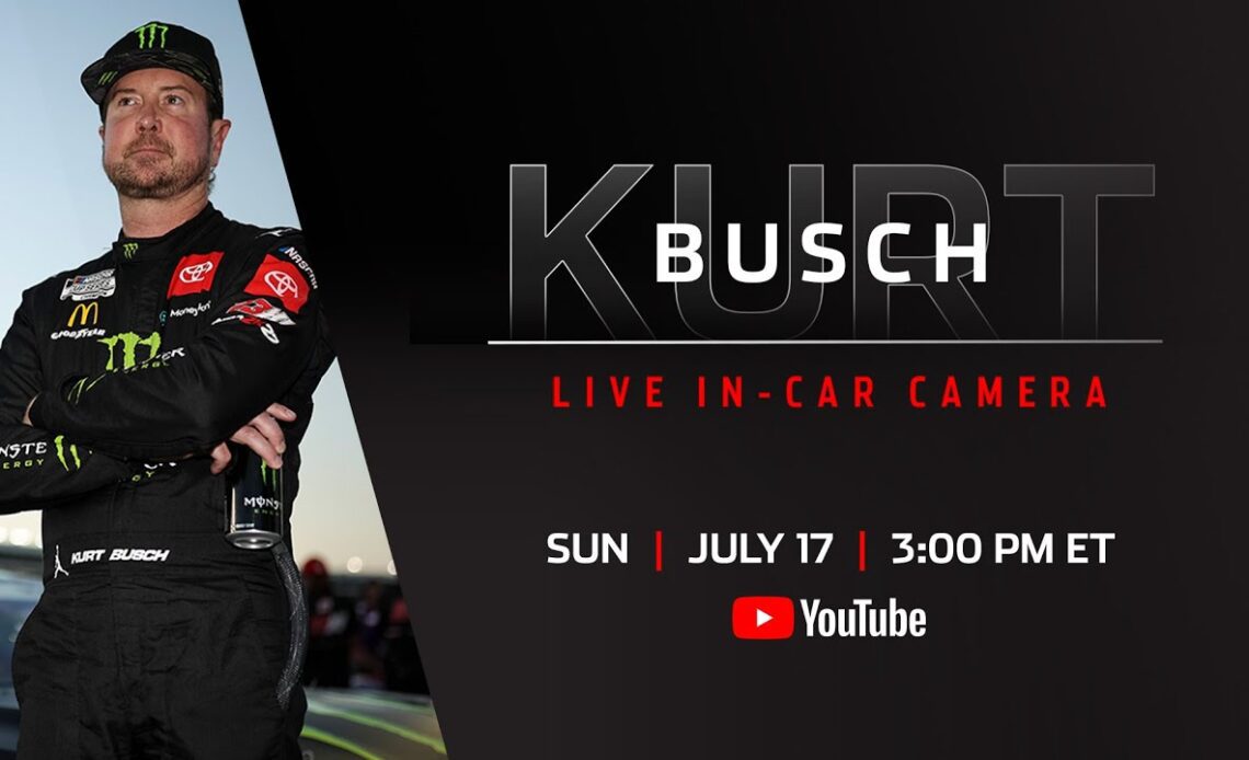 LIVE: Kurt Busch's In-Car Camera at New Hampshire presented by Sunoco