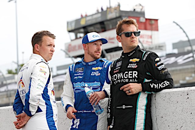 AJ Allmendinger, Landon Cassill, Daniel Hemric, NKP