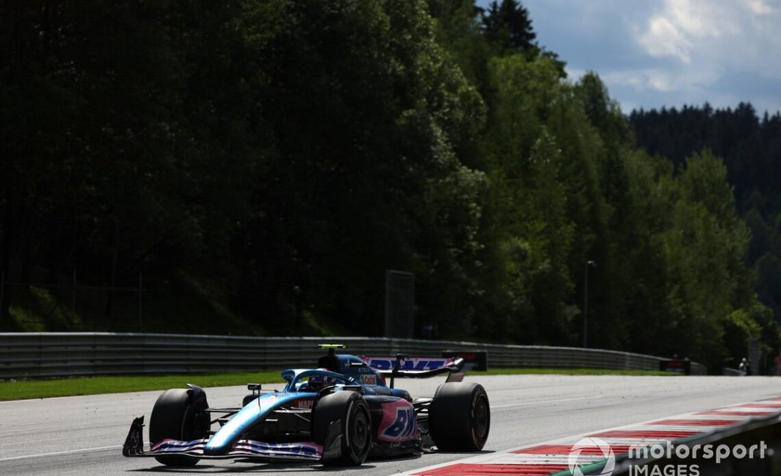 Esteban Ocon, Alpine A522