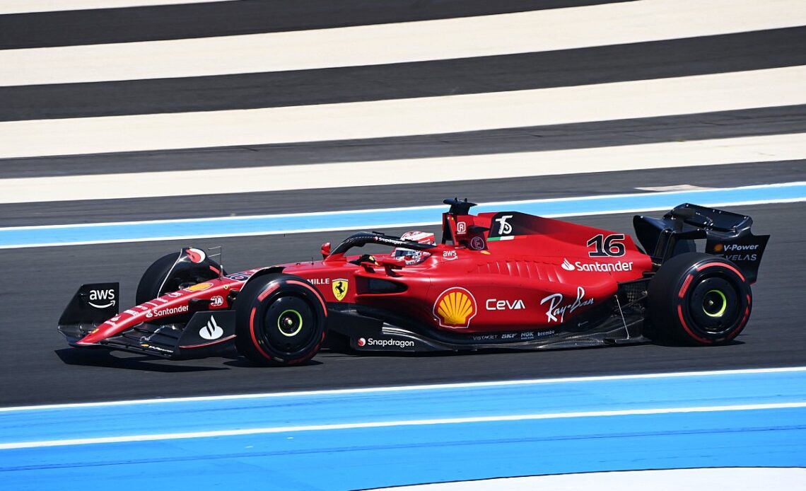 Leclerc pips Verstappen by 0.091s to lead FP1