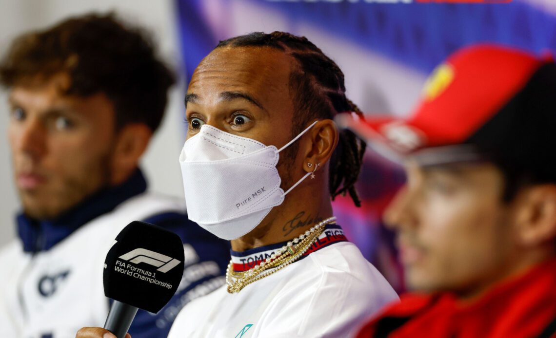 Lewis Hamilton could not believe what he heard from Ecclestone