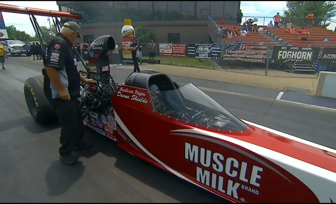 Madison Payne, Corey Michalek, Top Alcohol Dragster, Rnd 1 Eliminations, Summit Racing Equipment