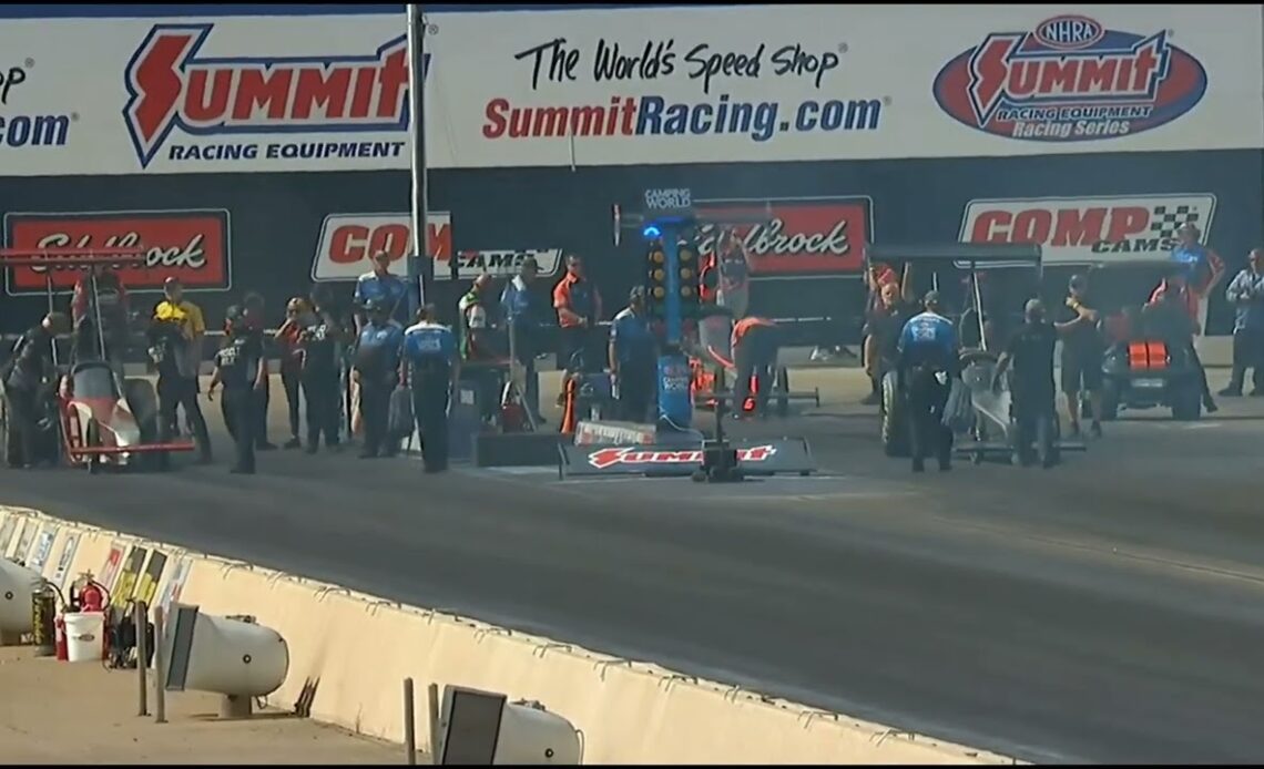 Madison Payne, Kelly Kundratic, Top Alcohol Dragster, Rnd 3 Qualifying, Summit Racing Equipment Nat
