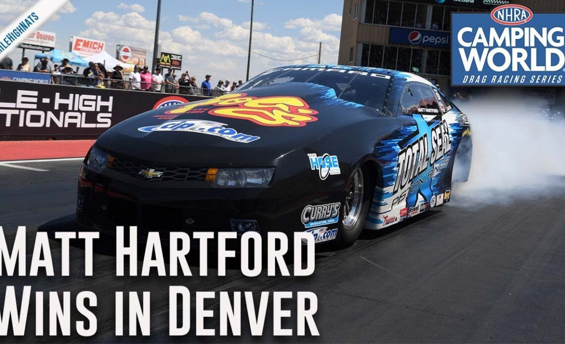 Matt Hartford takes the Wally in Denver