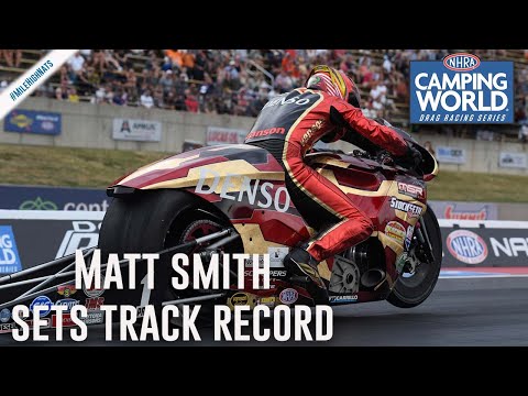 Matt Smith records quickest pass in Bandimere Speedway history