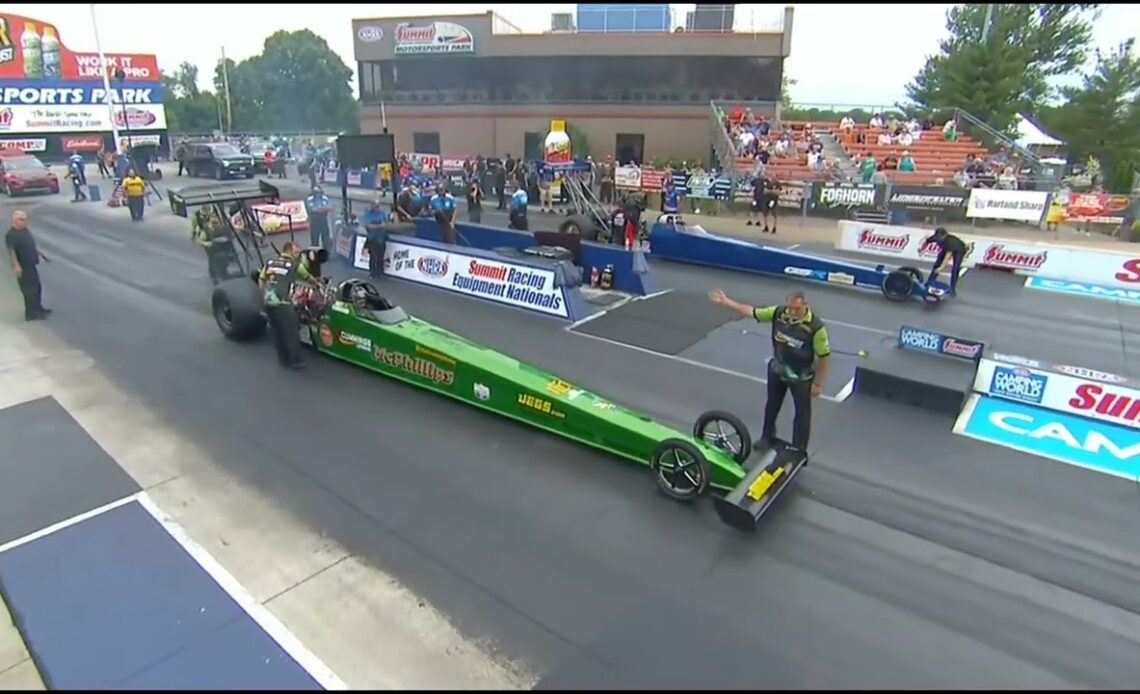 Matthew Cummings, Jefrrey Chatterson, Top Alcohol Dragster, Semi Finals Eliminations, Summit Racing