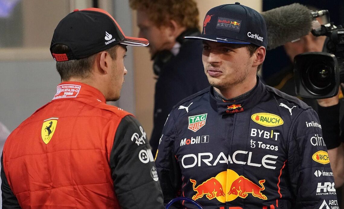 Max Verstappen compares battles with Lewis Hamilton and Charles Leclerc
