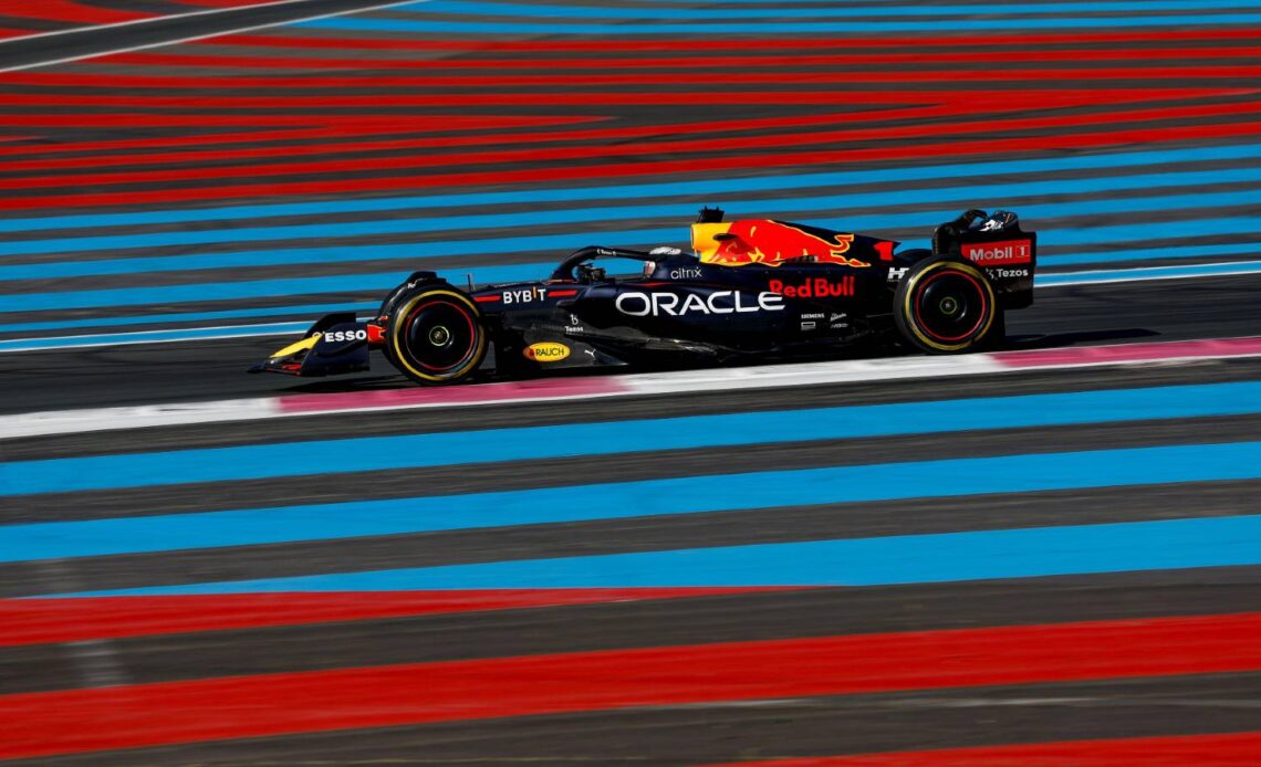 Max Verstappen puts Red Bull back on top in free practice for French GP