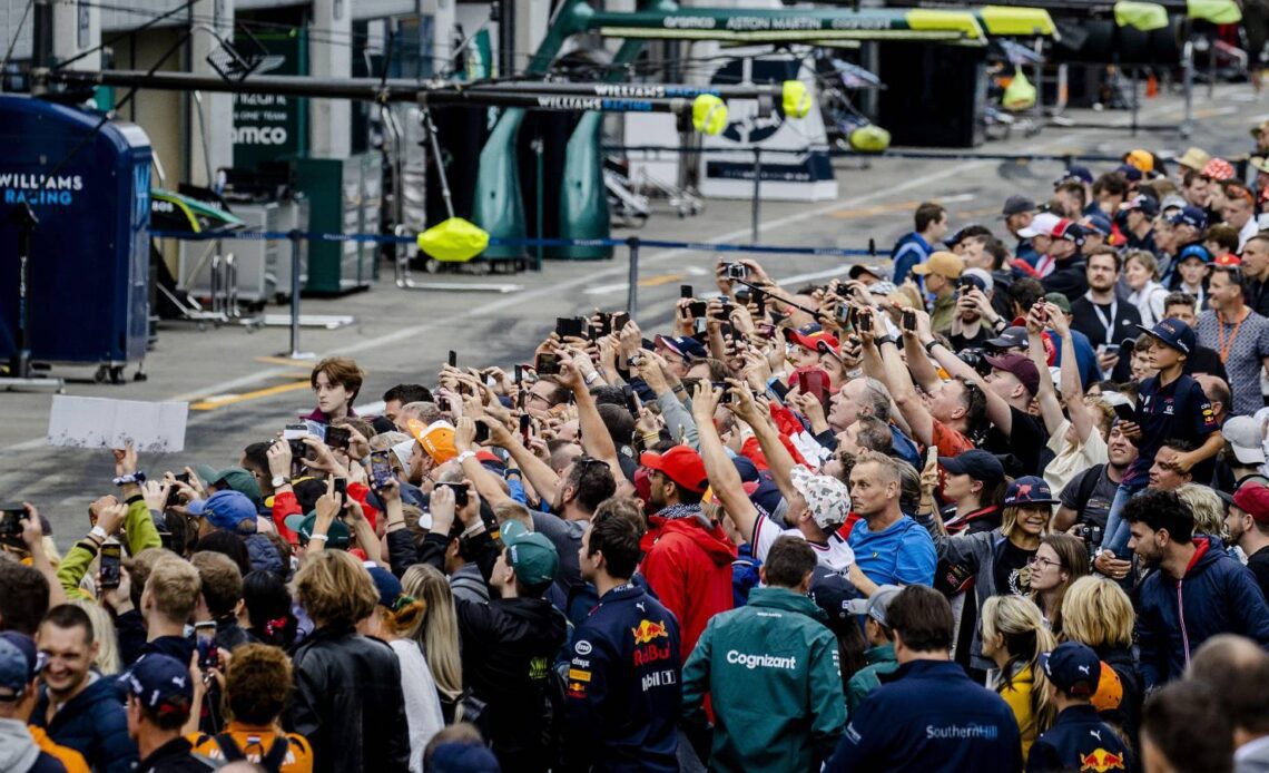 Max Verstappen says driver hecklers are "not really Formula 1 fans"