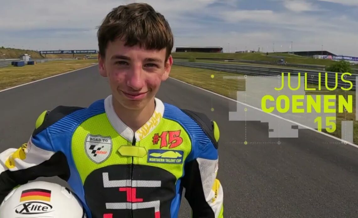 Meet Our Riders | #15 Julius Coenen | 2022 Northern Talent Cup