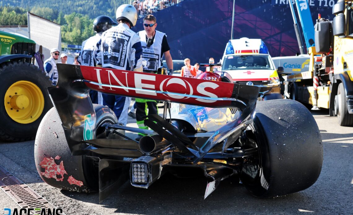 George Russell, Mercedes, Red Bull Ring, 2022